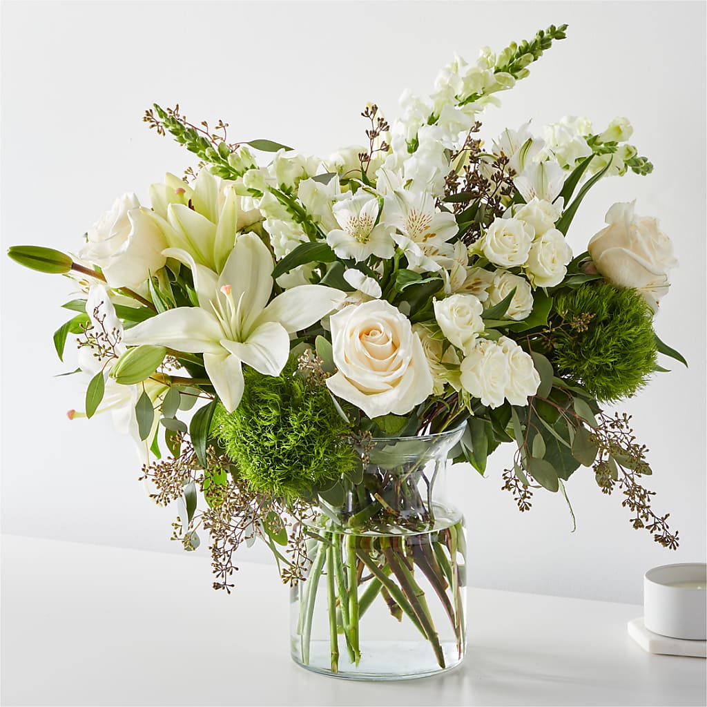 Fresh Linen Bouquet – The Flower Chef Llc, Cartersville GA