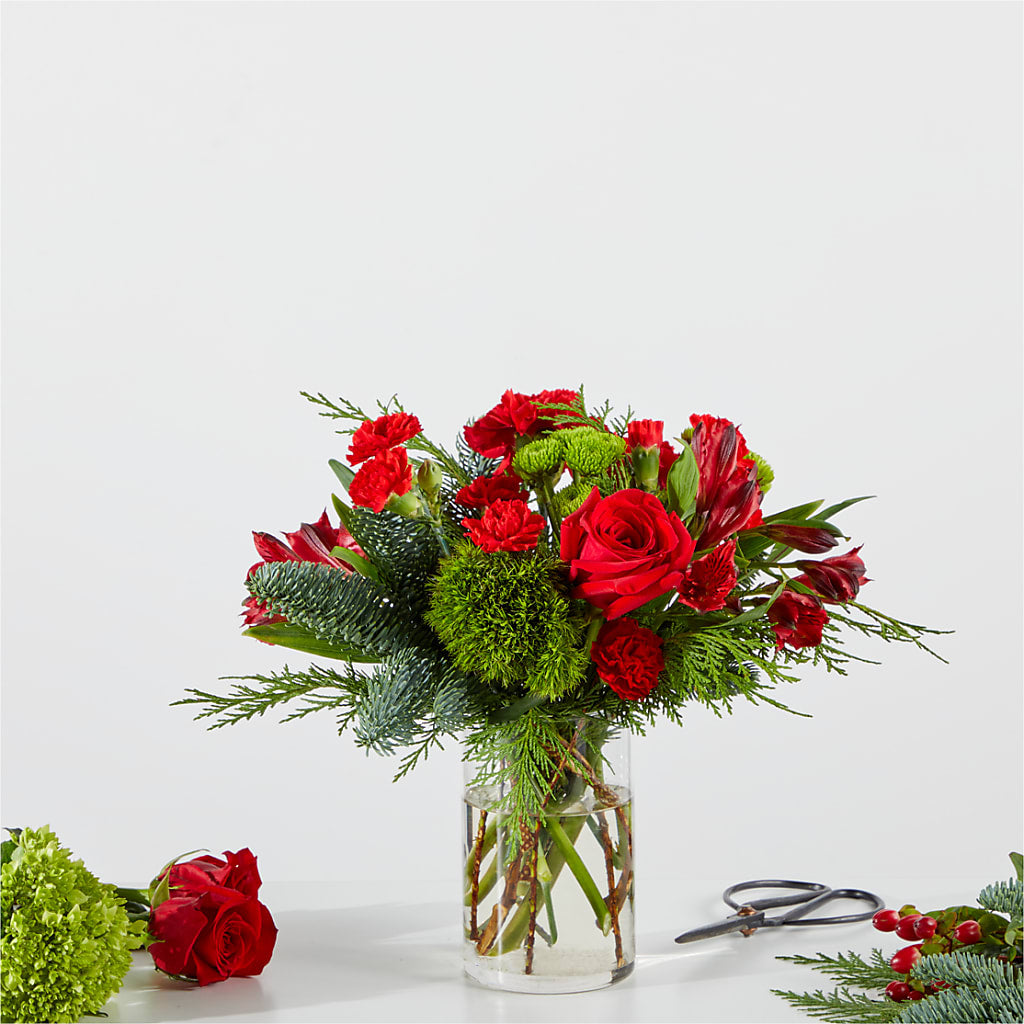 Merry Moment Bouquet – A Florist Original – The Flower Chef Llc, Cartersville GA