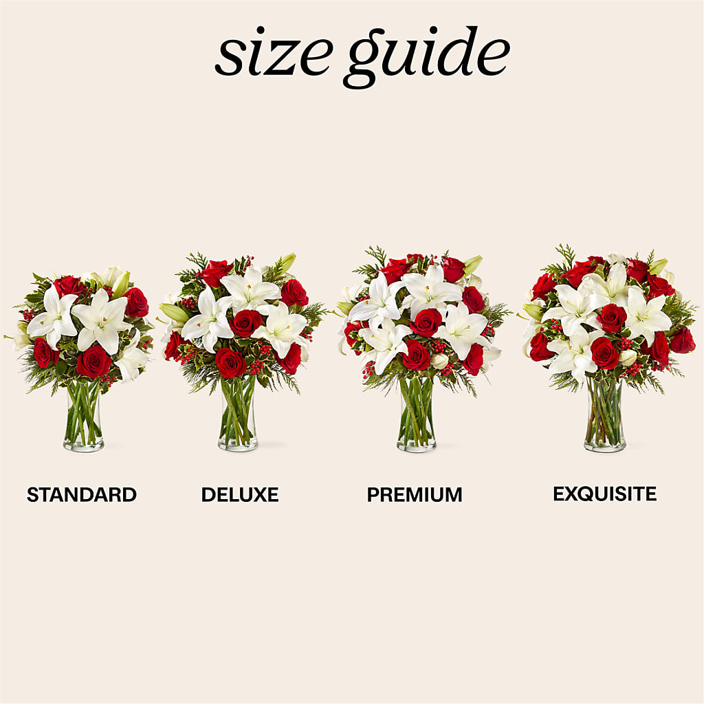 Sparkling Snowflakes Bouquet – The Flower Chef Llc, Cartersville GA