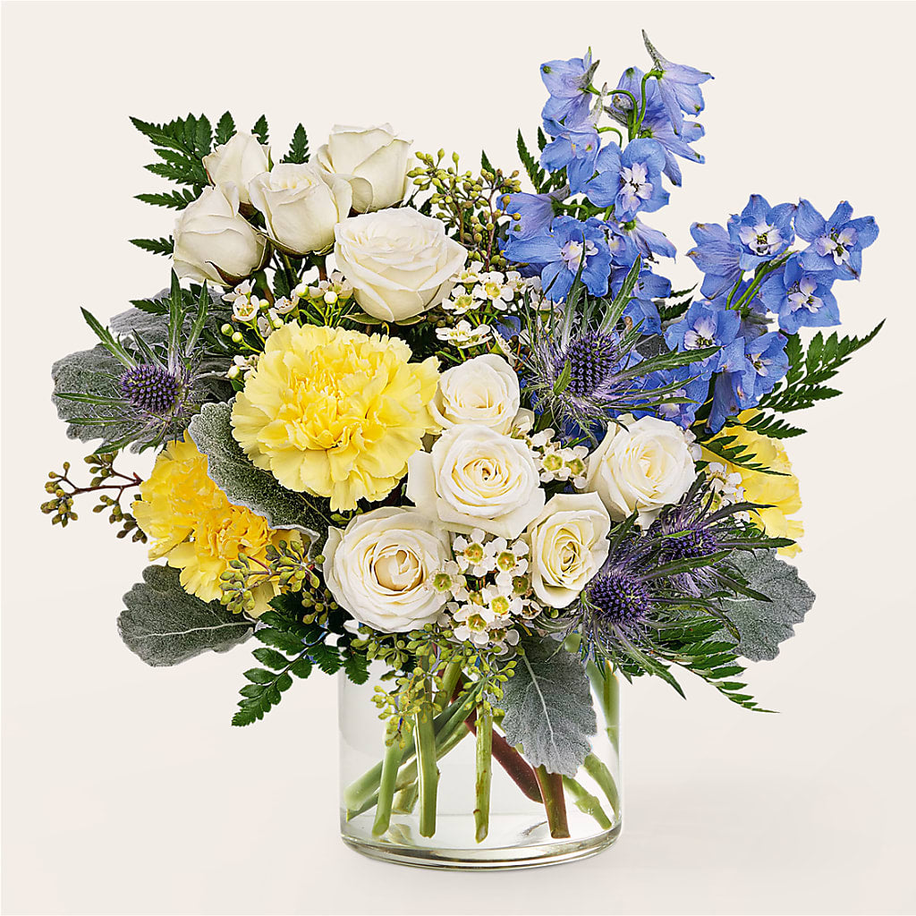 Lemon Sorbet Bouquet – The Flower Chef Llc, Cartersville GA