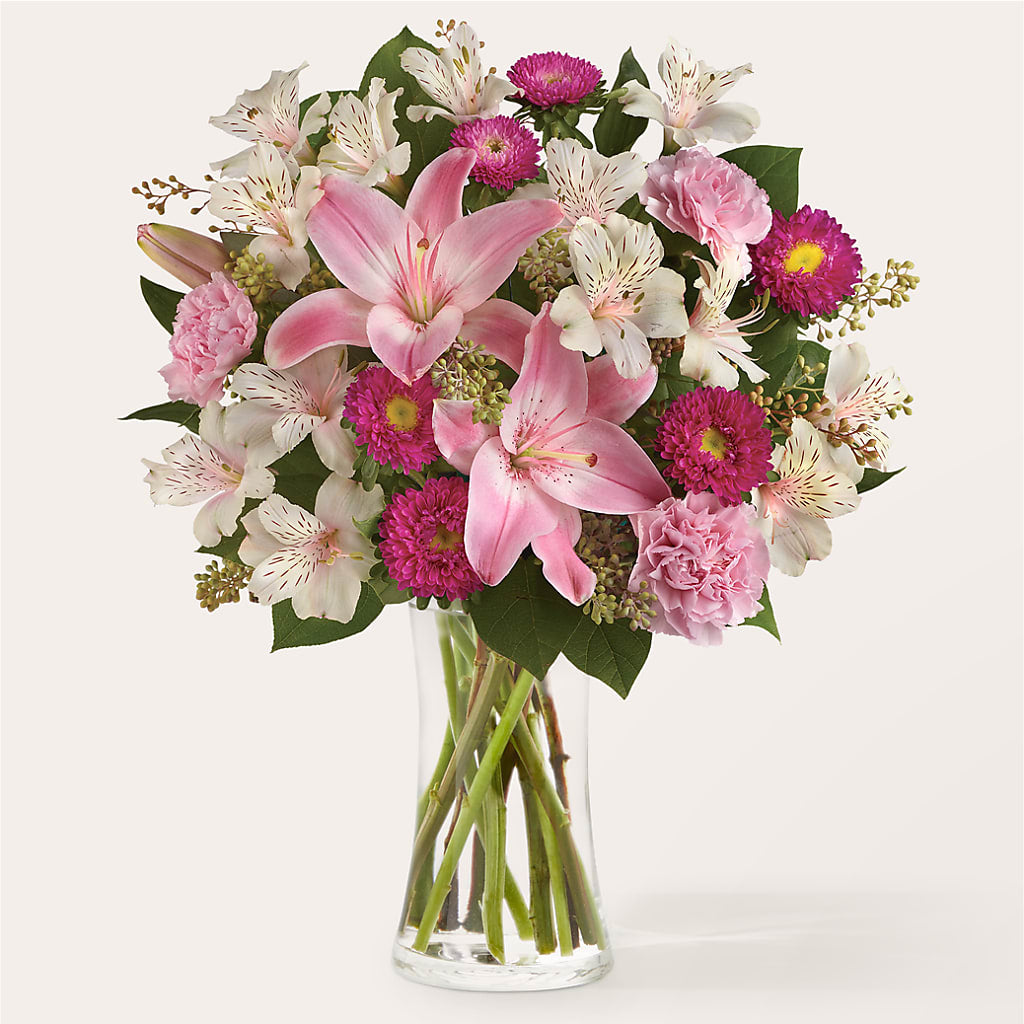Feeling Fuchsia Bouquet – The Flower Chef Llc, Cartersville GA