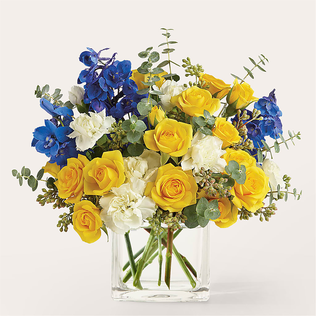 Sparkling Citrine Bouquet – The Flower Chef Llc, Cartersville GA