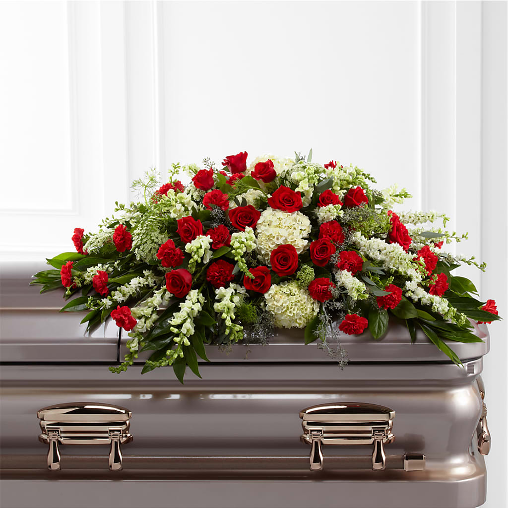 Sincerity Casket Spray – The Flower Chef Llc, Cartersville GA