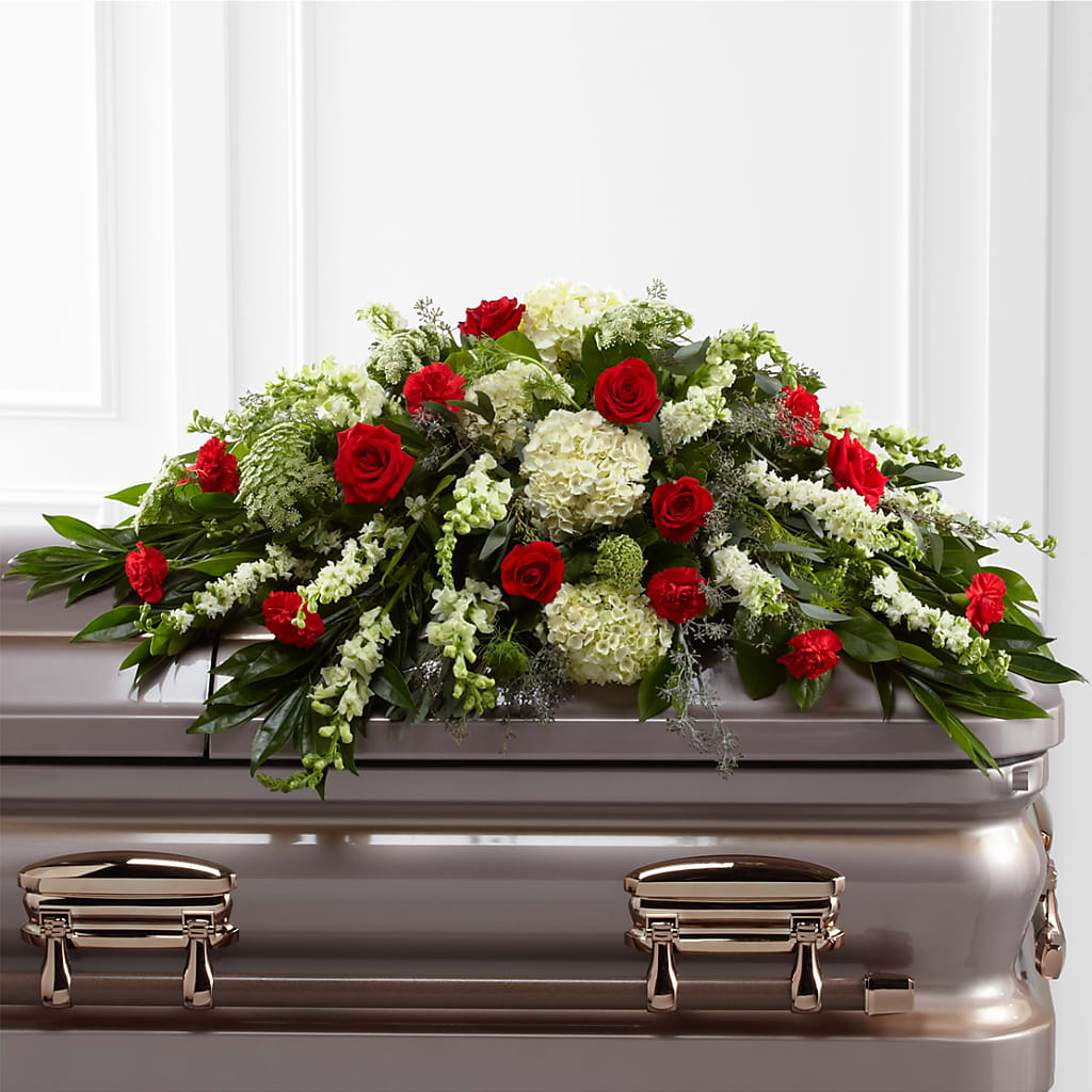 Sincerity Casket Spray – The Flower Chef Llc, Cartersville GA