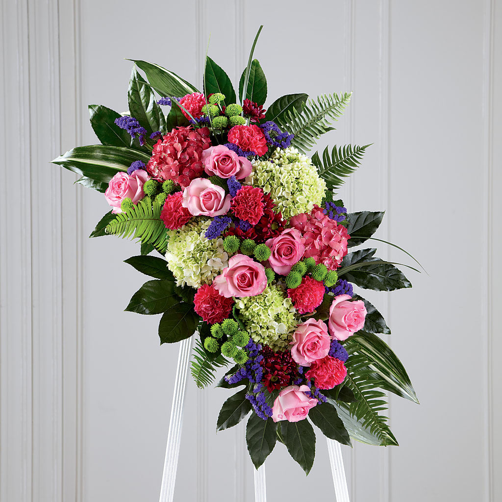 Refreshing Mix Standing Spray – The Flower Chef Llc, Cartersville GA