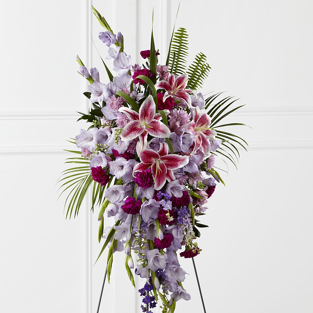 Tender Touch Standing Spray – The Flower Chef Llc, Cartersville GA
