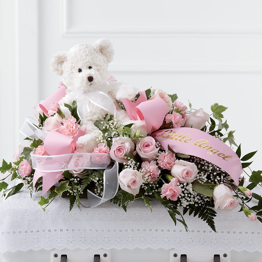 Touch of Sympathy Casket Spray – The Flower Chef Llc, Cartersville GA
