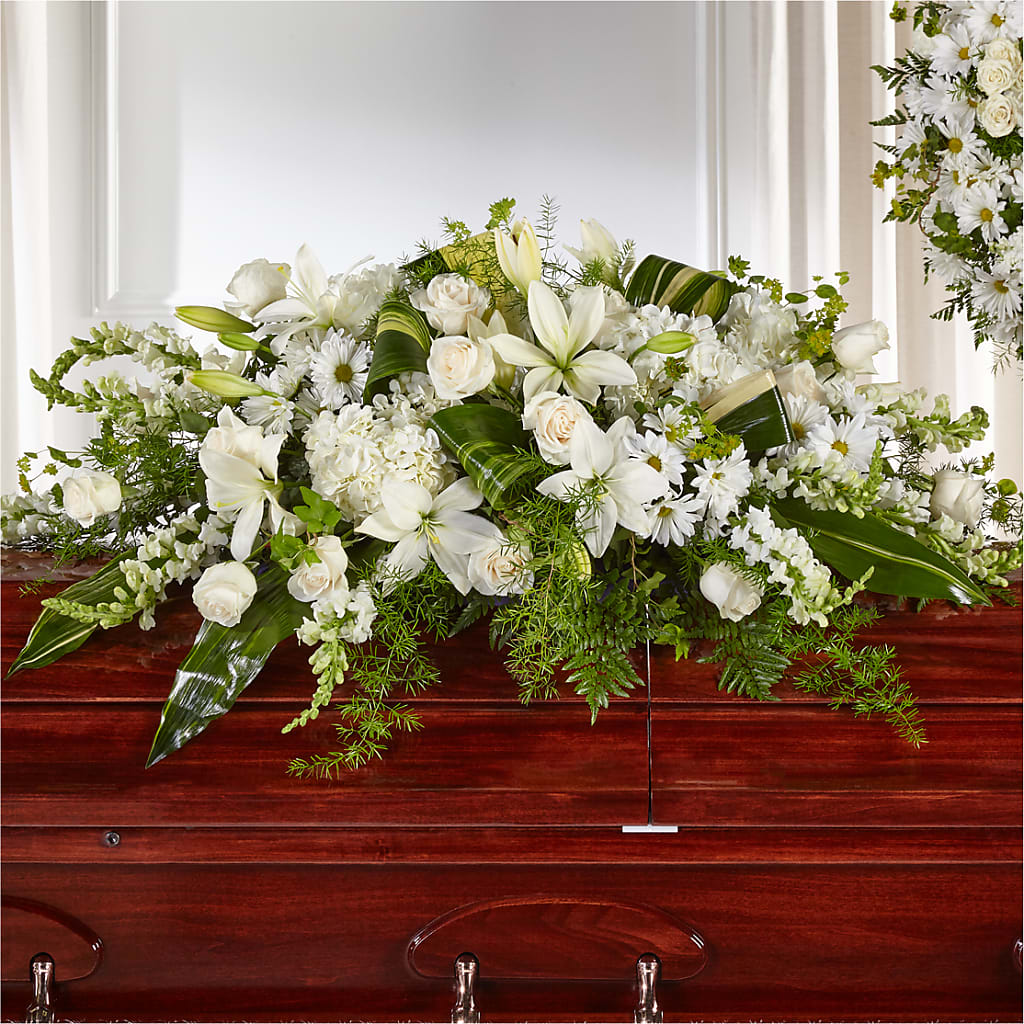 Abundance Casket Spray – The Flower Chef Llc, Cartersville GA