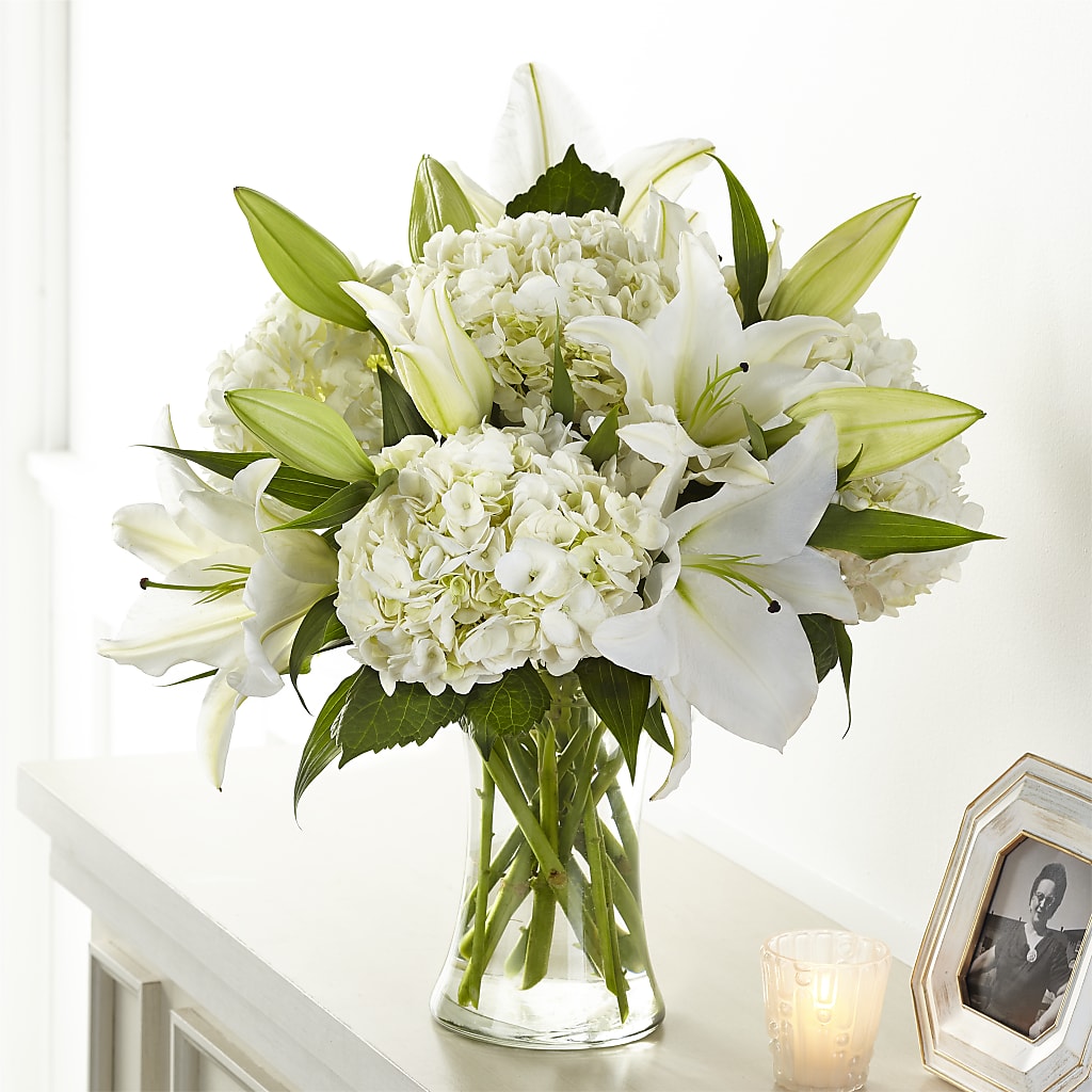 Compassionate Lily Bouquet – The Flower Chef Llc, Cartersville GA