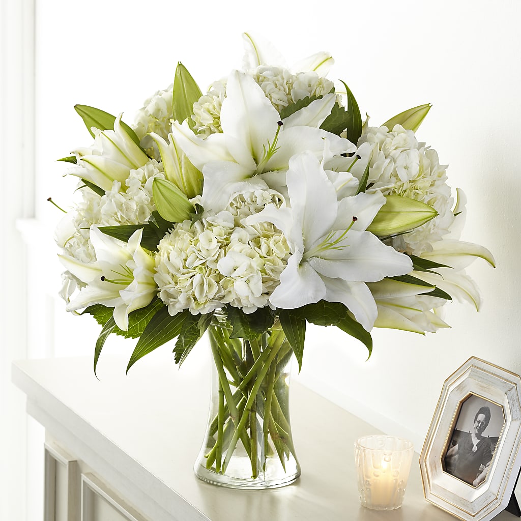 Compassionate Lily Bouquet – The Flower Chef Llc, Cartersville GA