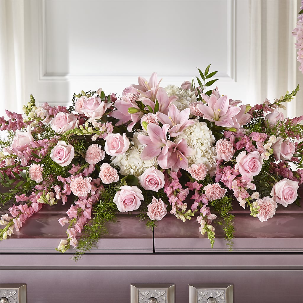 Life & Remembrance Casket Spray – The Flower Chef Llc, Cartersville GA
