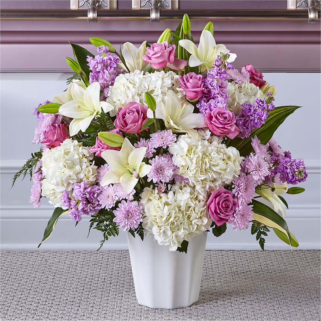 Heaven Sent Floor Basket – The Flower Chef Llc, Cartersville GA