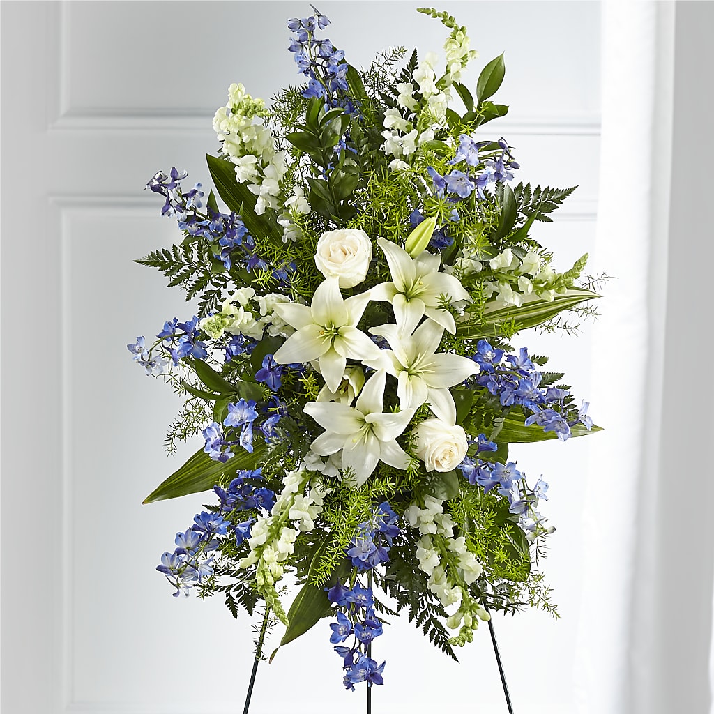 Faithful Friend Standing Spray – The Flower Chef Llc, Cartersville GA