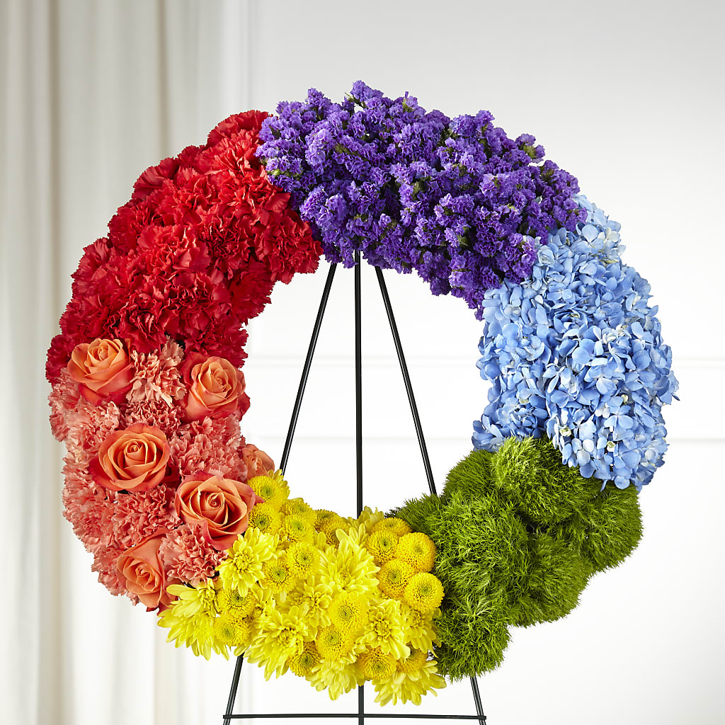 Circle of Love Wreath – The Flower Chef Llc, Cartersville GA
