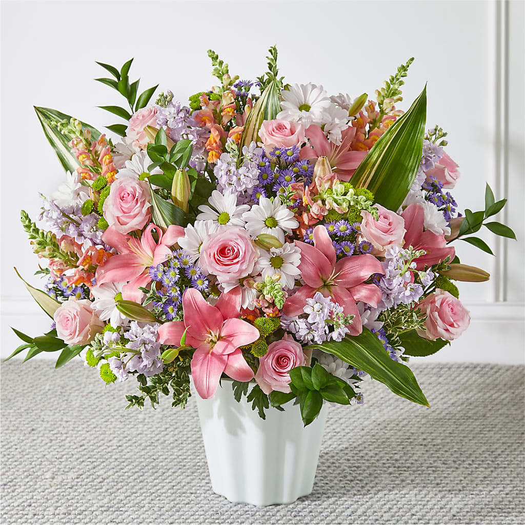 Abundant Compassion Floor Basket – The Flower Chef Llc, Cartersville GA