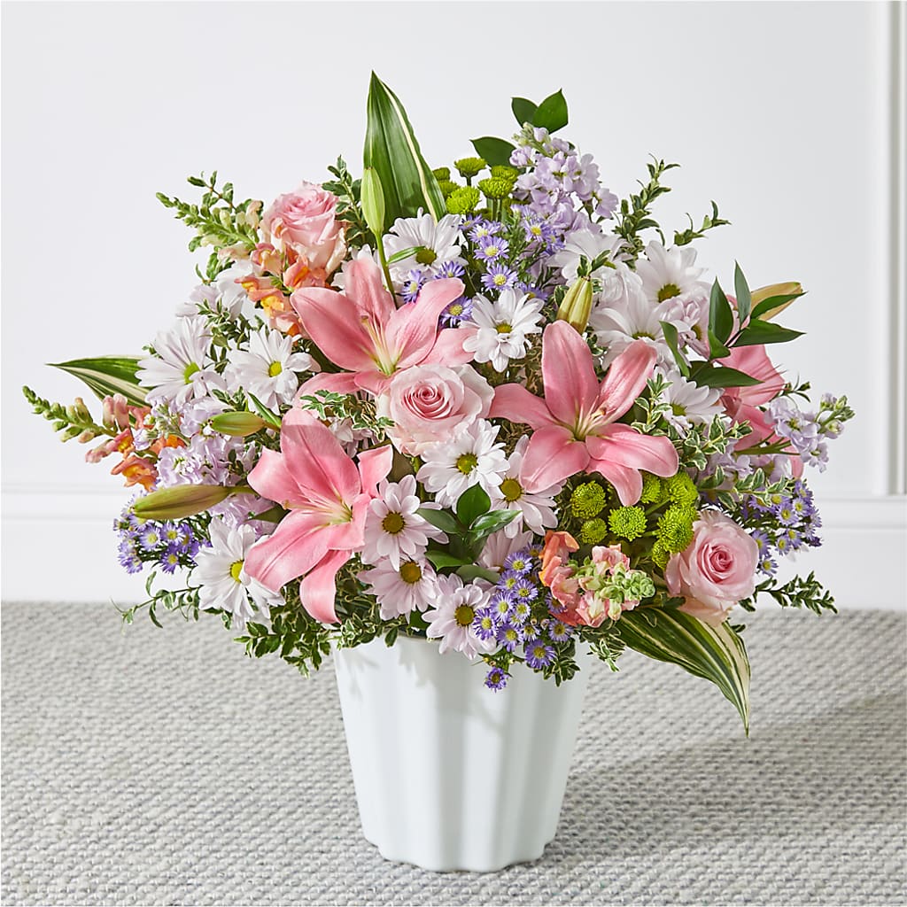 Abundant Compassion Floor Basket – The Flower Chef Llc, Cartersville GA