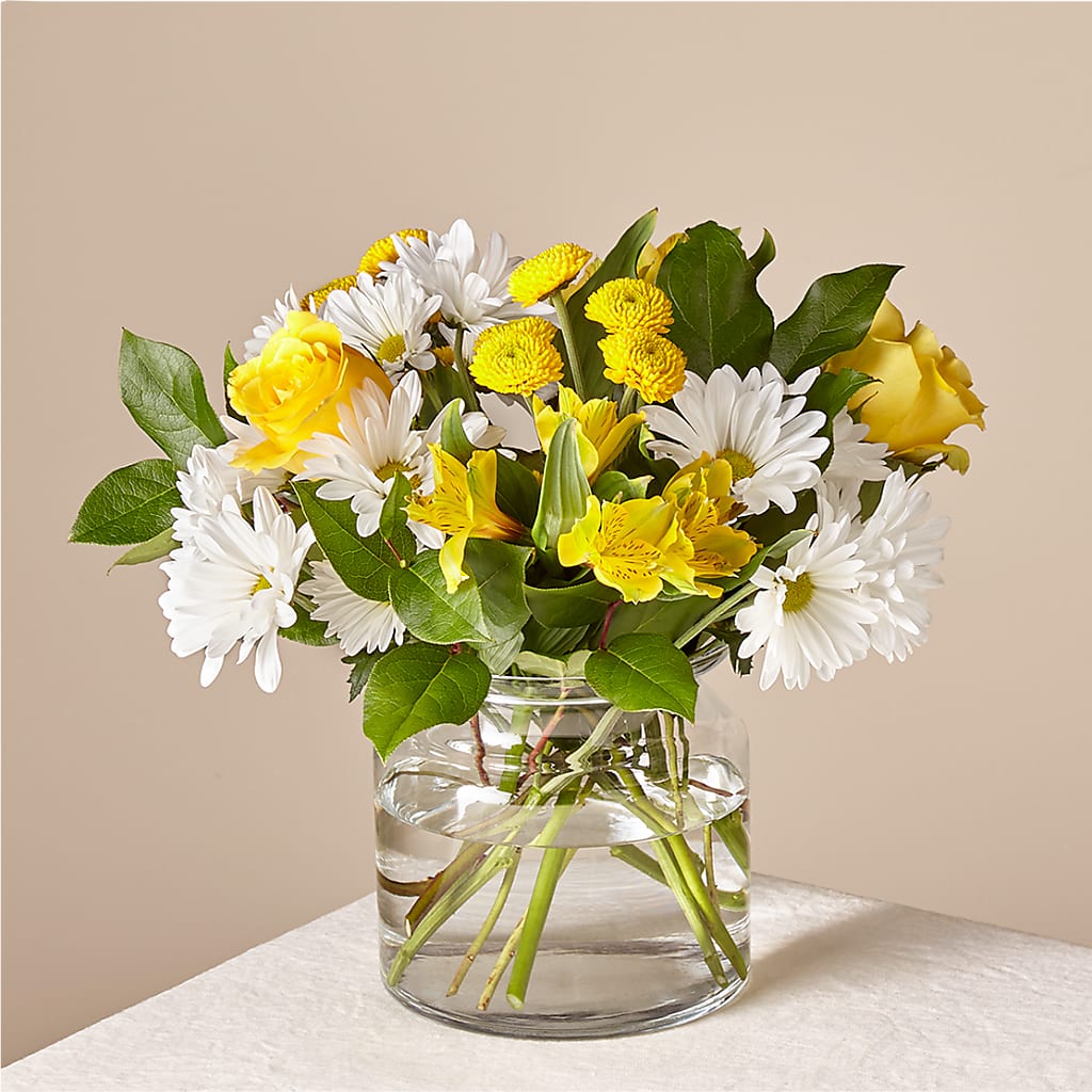 Sunny Sentiments Bouquet – The Flower Chef Llc, Cartersville GA