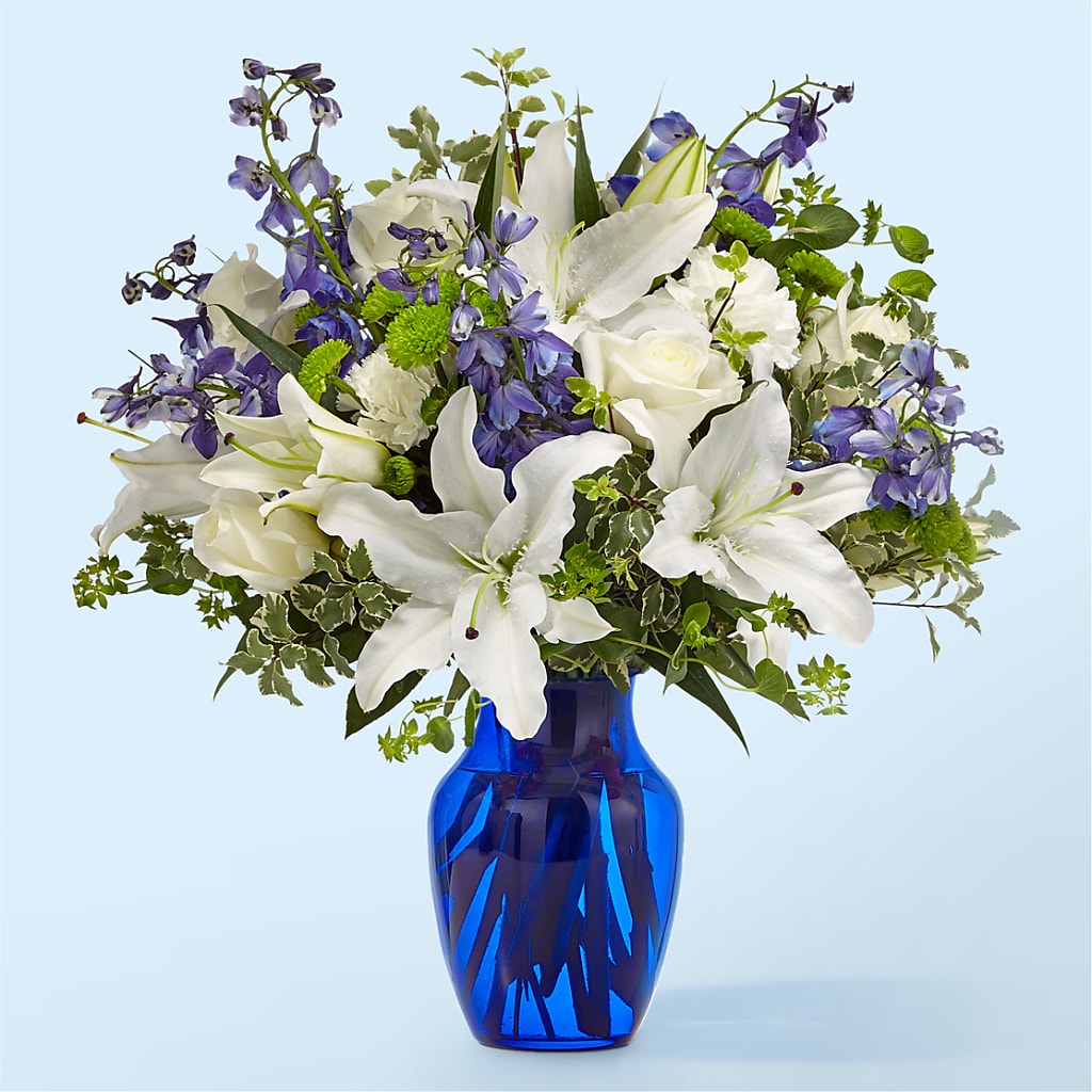 Santorini Bouquet – The Flower Chef Llc, Cartersville GA