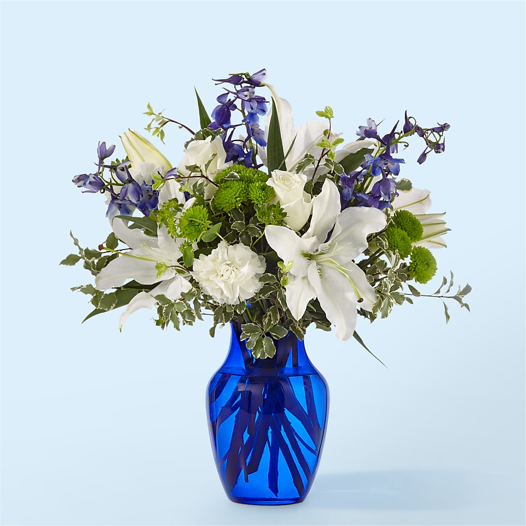 Santorini Bouquet – The Flower Chef Llc, Cartersville GA