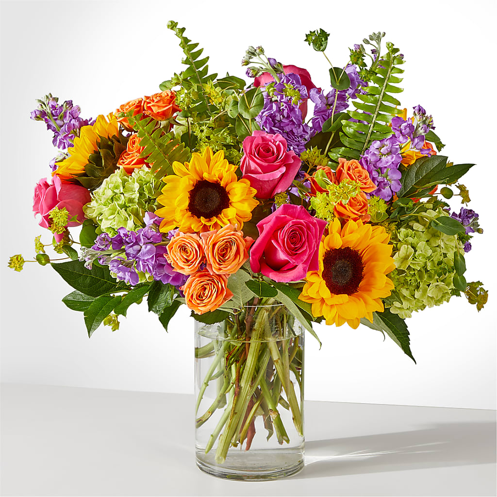 Vibrant Greetings Bouquet – The Flower Chef Llc, Cartersville GA