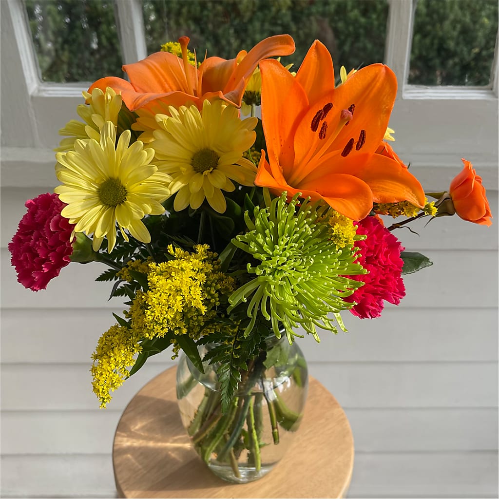 Bold & Bright – A Florist Original –  The Flower Chef Llc, Cartersville GA