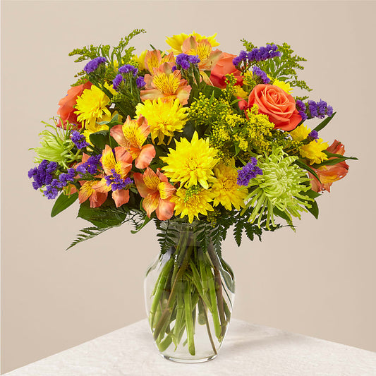 Marmalade Skies Bouquet –  The Flower Chef Llc, Cartersville GA