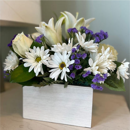 Beyond Blue Box Bouquet –  The Flower Chef Llc, Cartersville GA