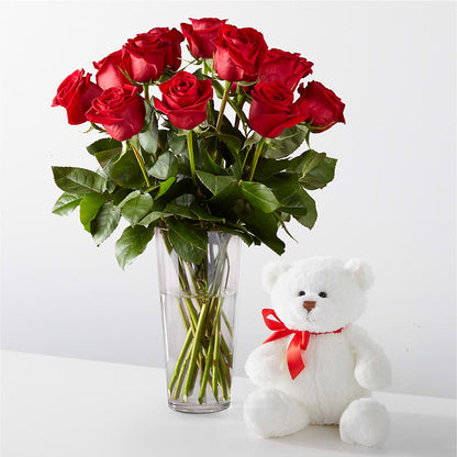 Romantic Long Stem Red Rose Bouquet Bundles –  The Flower Chef Llc, Cartersville GA