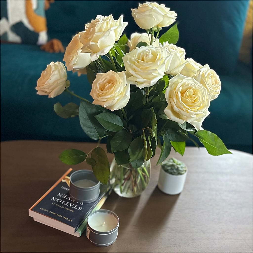 Long Stem Yellow Rose Bouquet –  The Flower Chef Llc, Cartersville GA