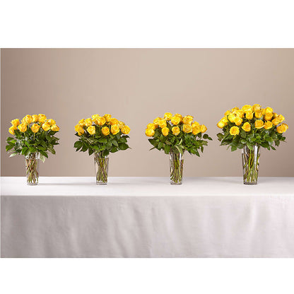 Long Stem Yellow Rose Bouquet –  The Flower Chef Llc, Cartersville GA