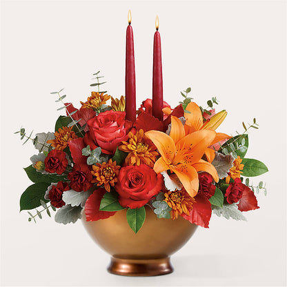 Fruits of Fall Centerpiece –  The Flower Chef Llc, Cartersville GA