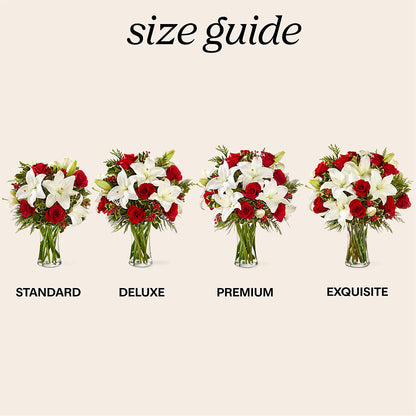 Sparkling Snowflakes Bouquet –  The Flower Chef Llc, Cartersville GA