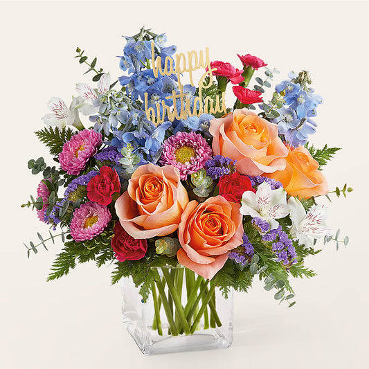 Birthday Bash Bouquet –  The Flower Chef Llc, Cartersville GA