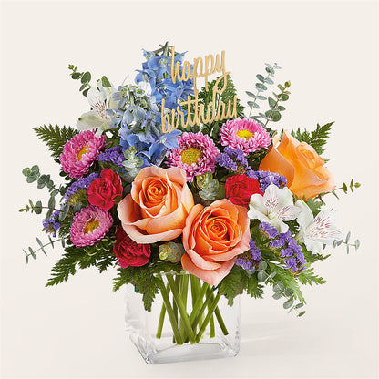 Birthday Bash Bouquet –  The Flower Chef Llc, Cartersville GA