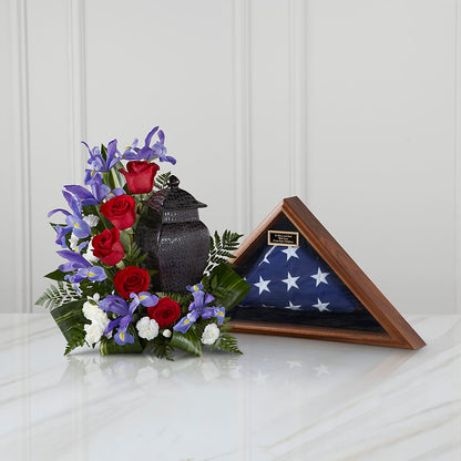 Patriotic Tribute Arrangement –  The Flower Chef Llc, Cartersville GA
