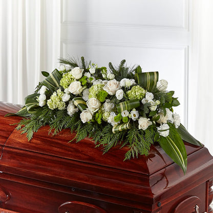 Hopeful Gesture Casket Spray –  The Flower Chef Llc, Cartersville GA