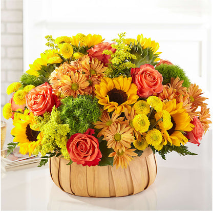 Harvest Sunflower Basket –  The Flower Chef Llc, Cartersville GA