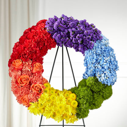Circle of Love Wreath –  The Flower Chef Llc, Cartersville GA