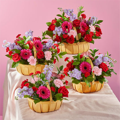 Pink Picnic Basket –  The Flower Chef Llc, Cartersville GA