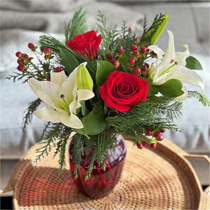 Evergreen Delight Bouquet –  The Flower Chef Llc, Cartersville GA