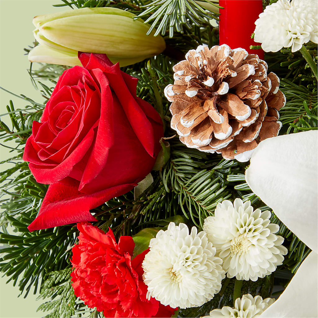 Seasonal Festivities Centerpiece –  The Flower Chef Llc, Cartersville GA