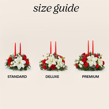 Seasonal Festivities Centerpiece –  The Flower Chef Llc, Cartersville GA