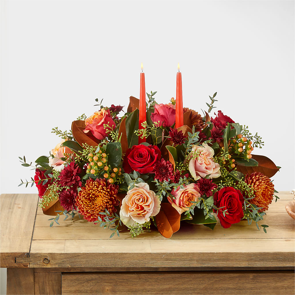 Gather Near Centerpiece –  The Flower Chef Llc, Cartersville GA