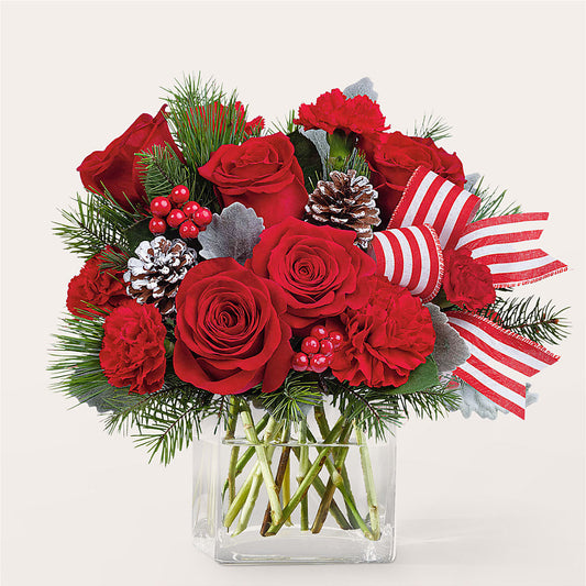 Baking Spirits Bright Bouquet –  The Flower Chef Llc, Cartersville GA