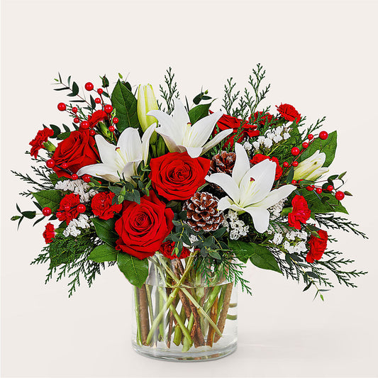 Best in Snow Bouquet –  The Flower Chef Llc, Cartersville GA