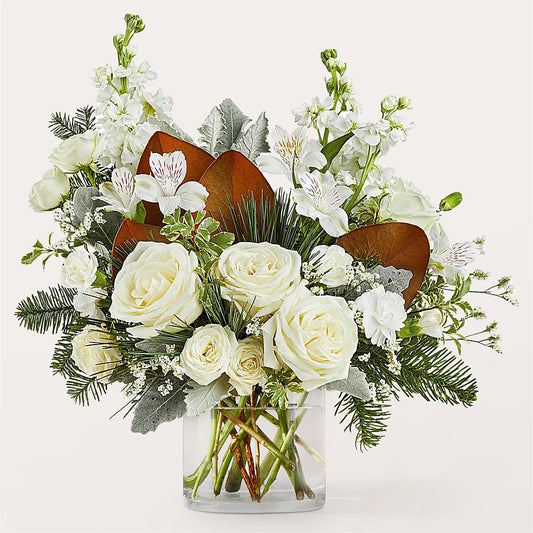 Fresh Snowfall Bouquet –  The Flower Chef Llc, Cartersville GA